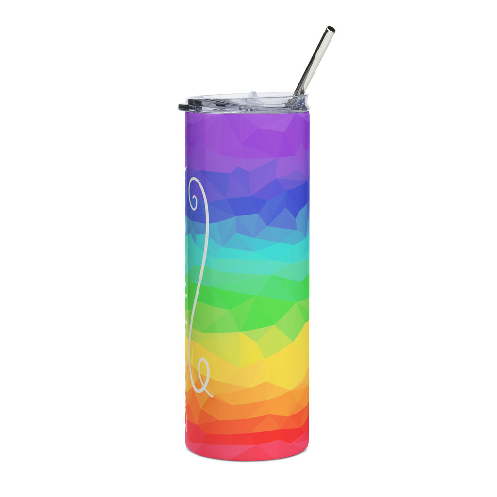 Rainbow Love - Stainless Steel Tumbler, 20oz