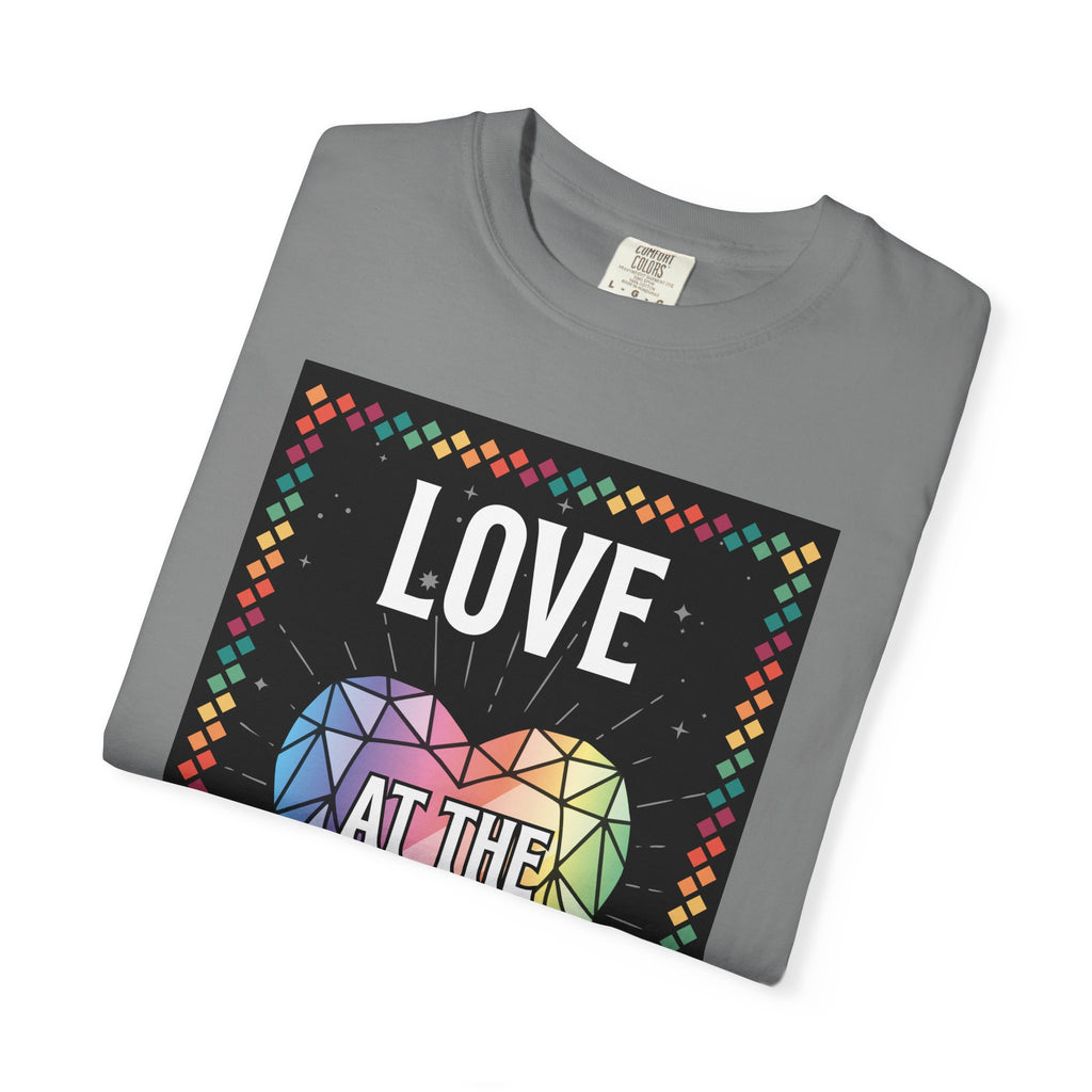 Love - Unisex Garment-Dyed T-shirt