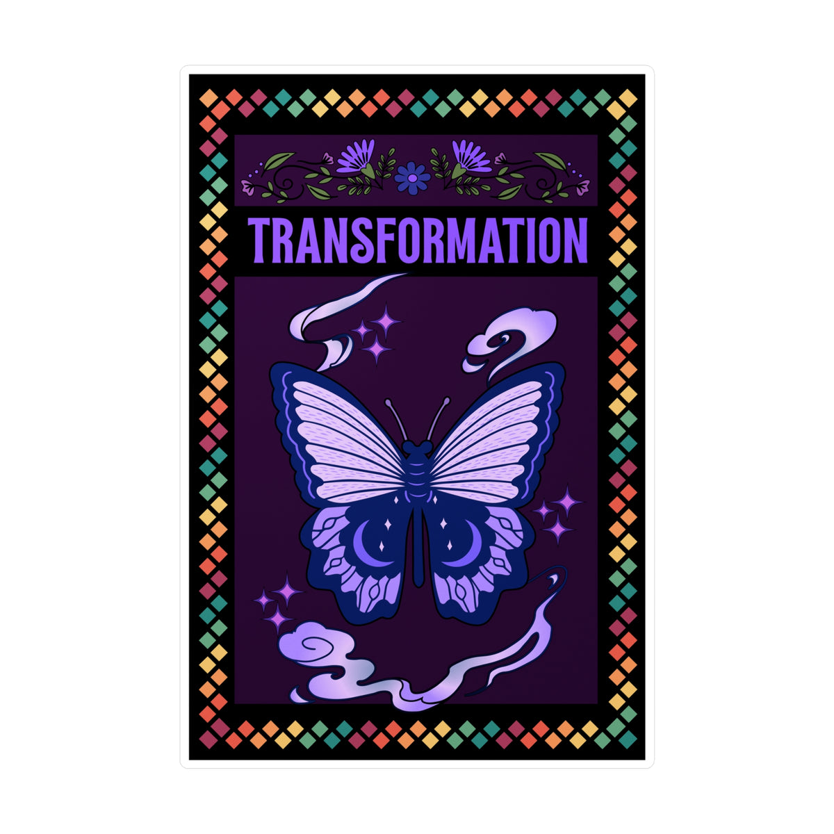 Transformation Kiss-Cut Vinyl Decals