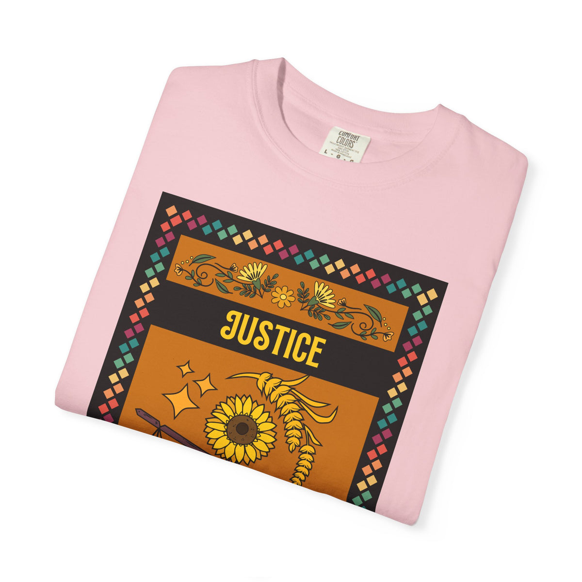 Justice - Unisex Garment-Dyed T-shirt