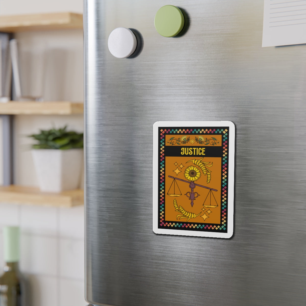 Justice - Die-Cut Magnets