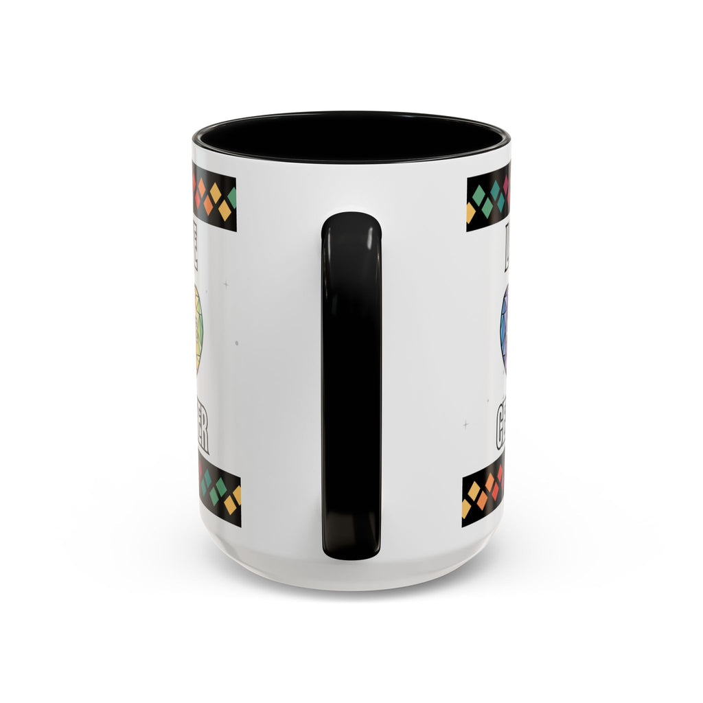 Love at the Center Accent Coffee Mug (11, 15oz)