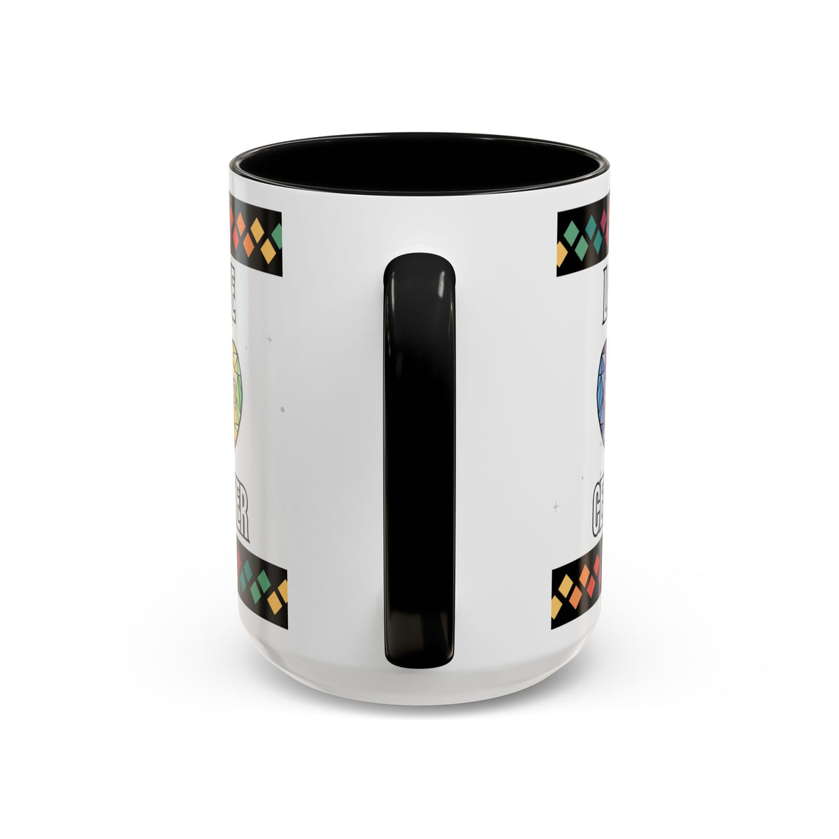 Love at the Center Accent Coffee Mug (11, 15oz)