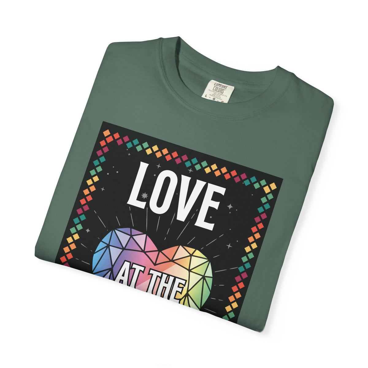 Love - Unisex Garment-Dyed T-shirt