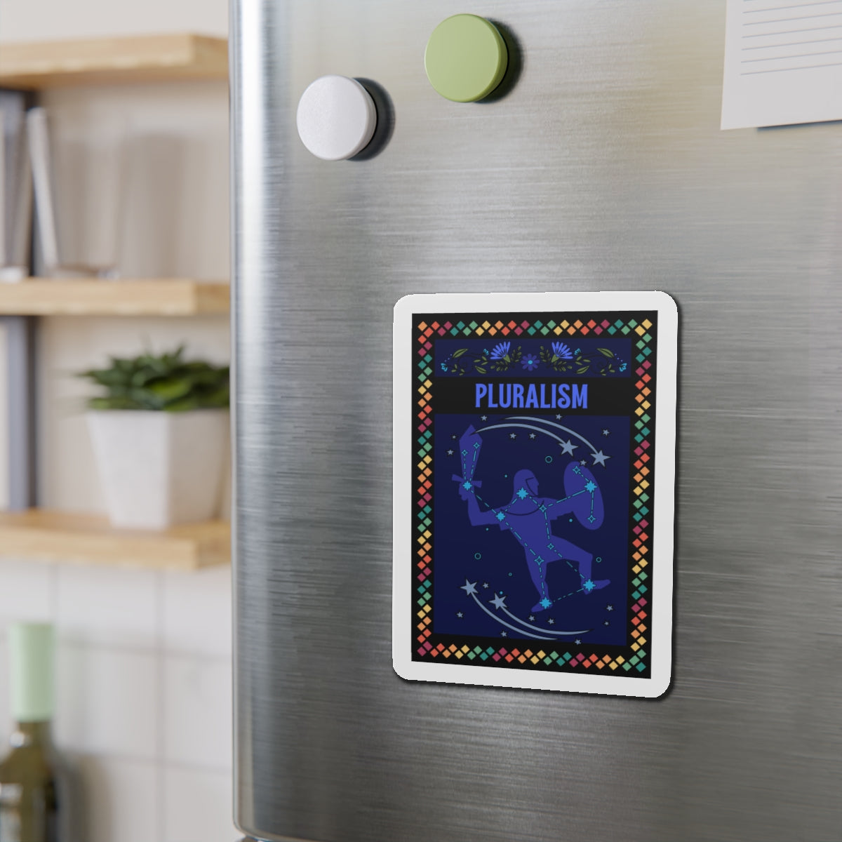 Pluralism - Die-Cut Magnets
