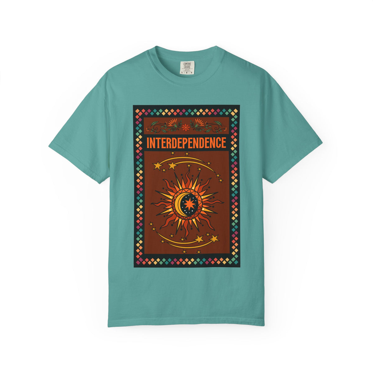 Interdependence - Unisex Garment-Dyed T-shirt
