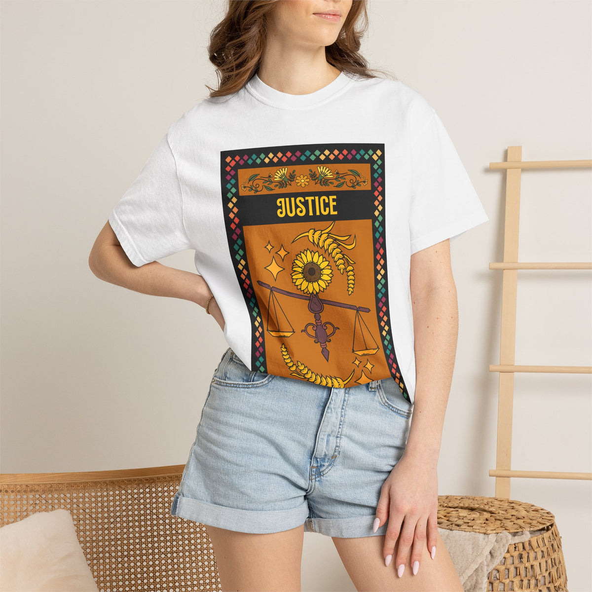 Justice - Unisex Garment-Dyed T-shirt