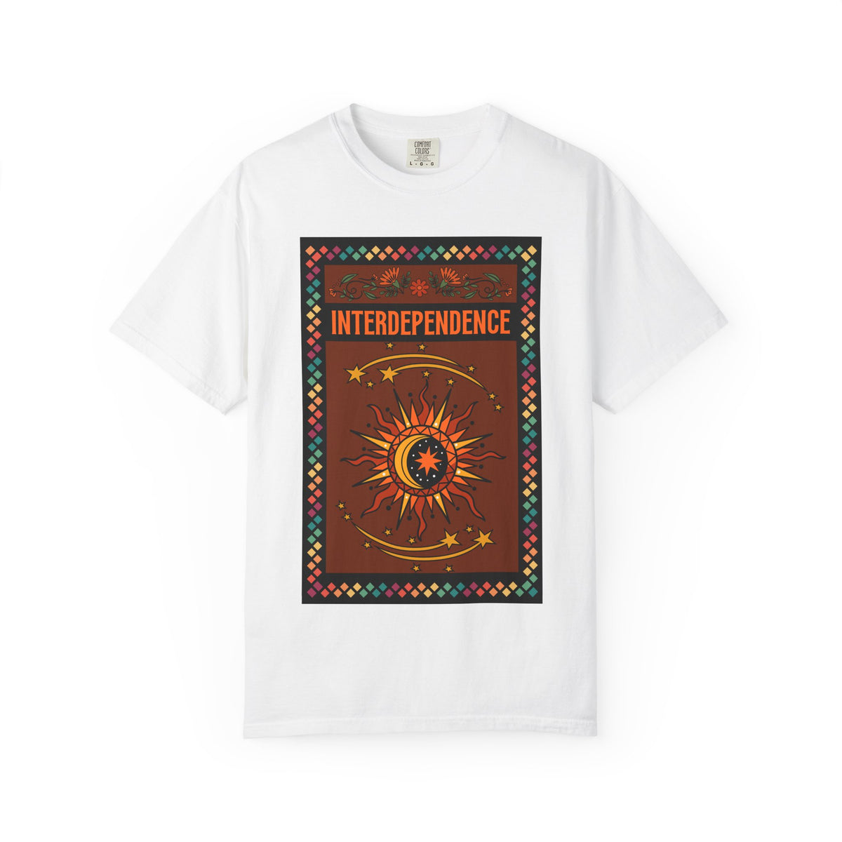 Interdependence - Unisex Garment-Dyed T-shirt