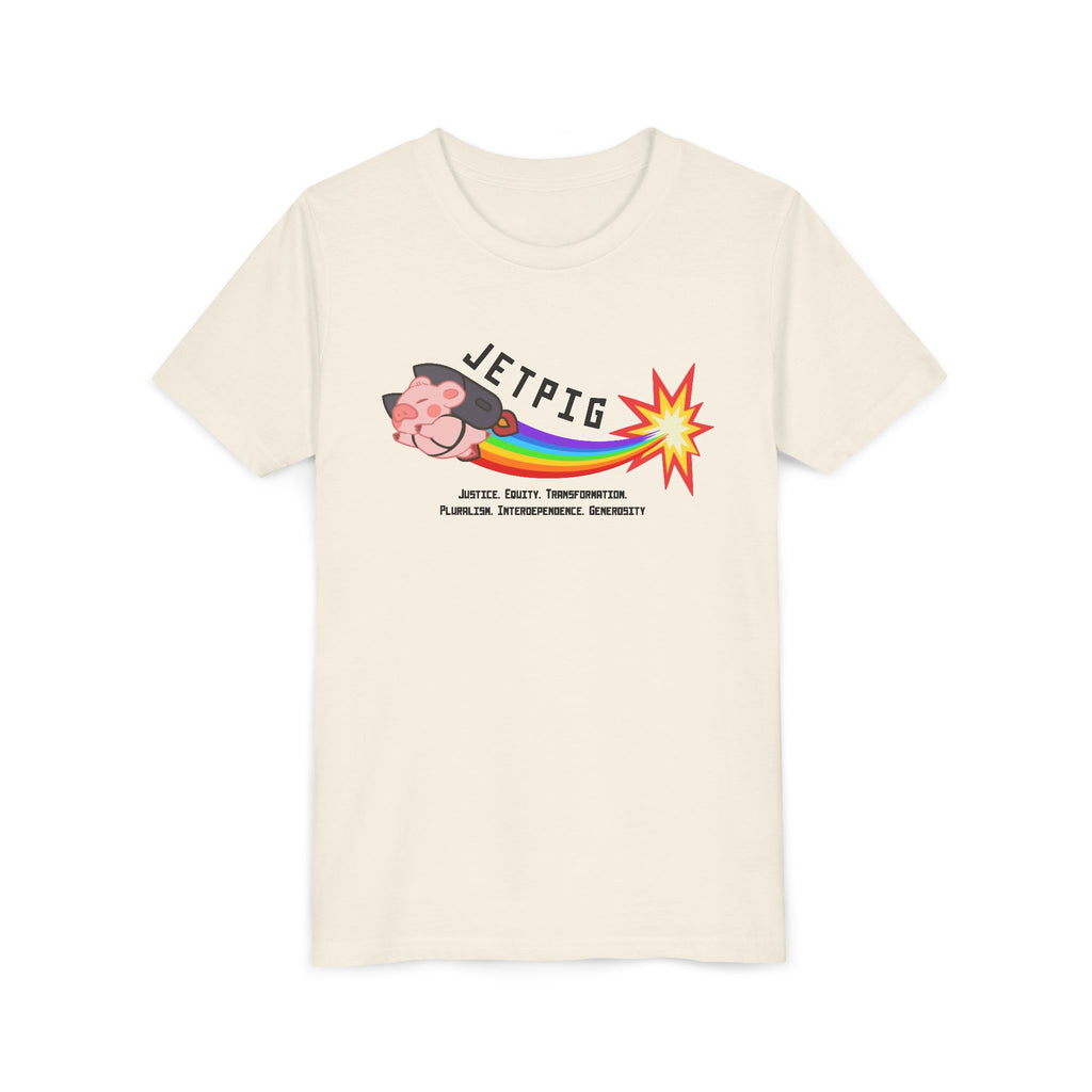 JETPIG Rainbow Blast - Youth Short Sleeve Tee