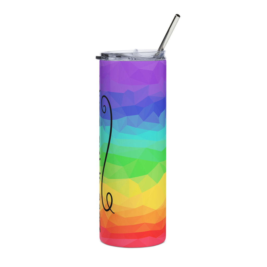 Rainbow Love - Stainless Steel Tumbler, 20oz