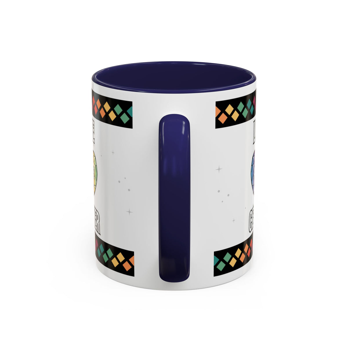 Love at the Center Accent Coffee Mug (11, 15oz)