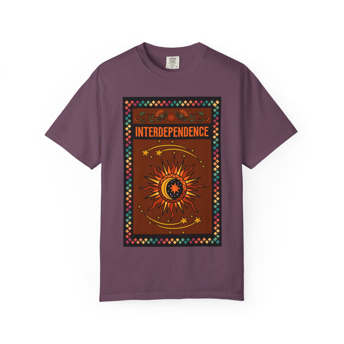 Interdependence - Unisex Garment-Dyed T-shirt