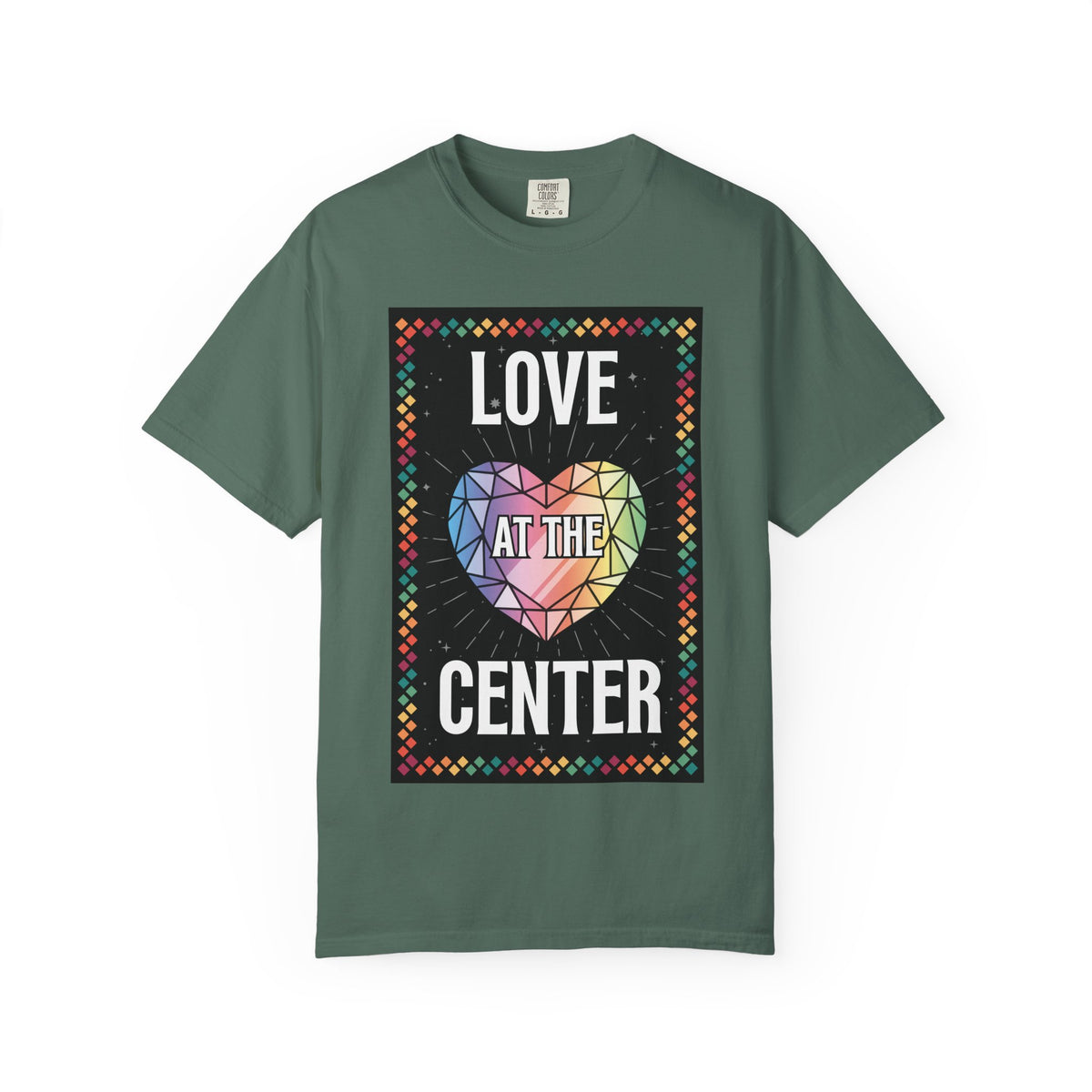 Love - Unisex Garment-Dyed T-shirt