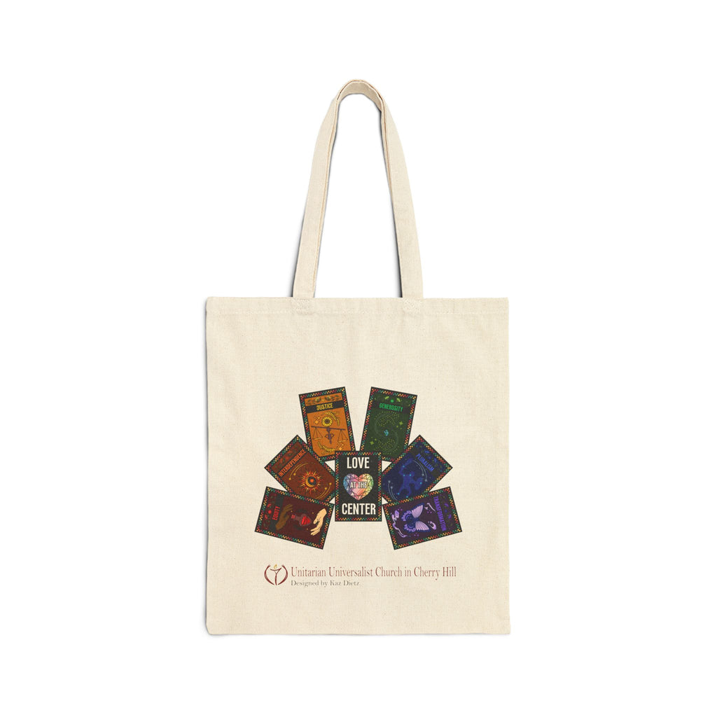 UUCCH Values Cotton Canvas Tote Bag
