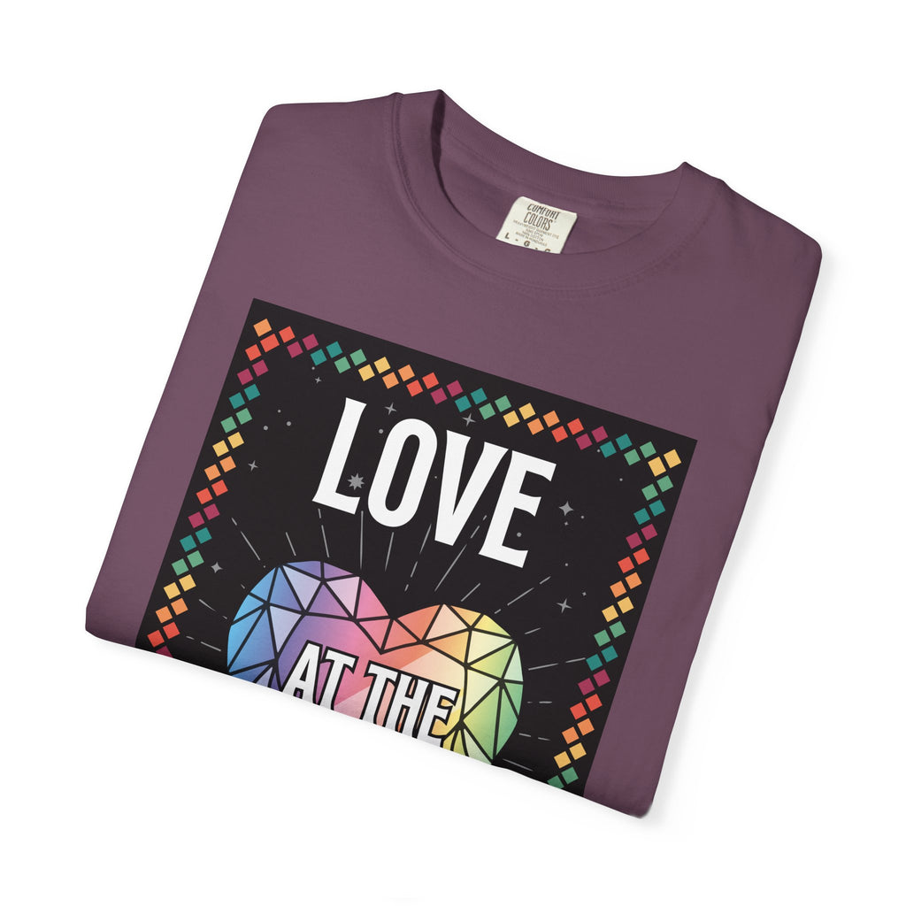 Love - Unisex Garment-Dyed T-shirt