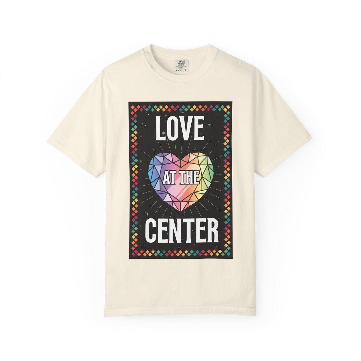 Love - Unisex Garment-Dyed T-shirt