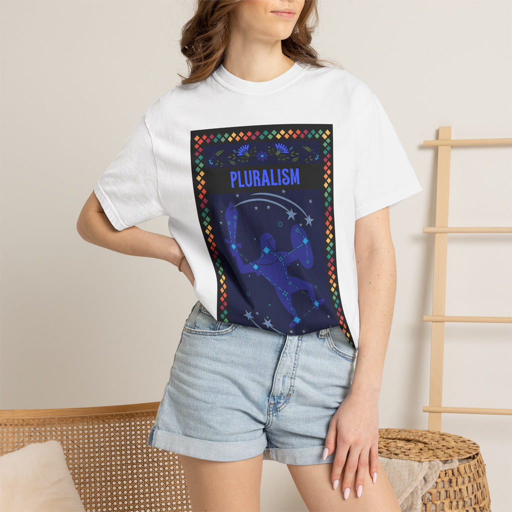Pluralism - Unisex Garment-Dyed T-shirt