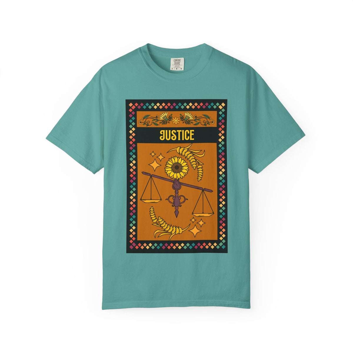 Justice - Unisex Garment-Dyed T-shirt