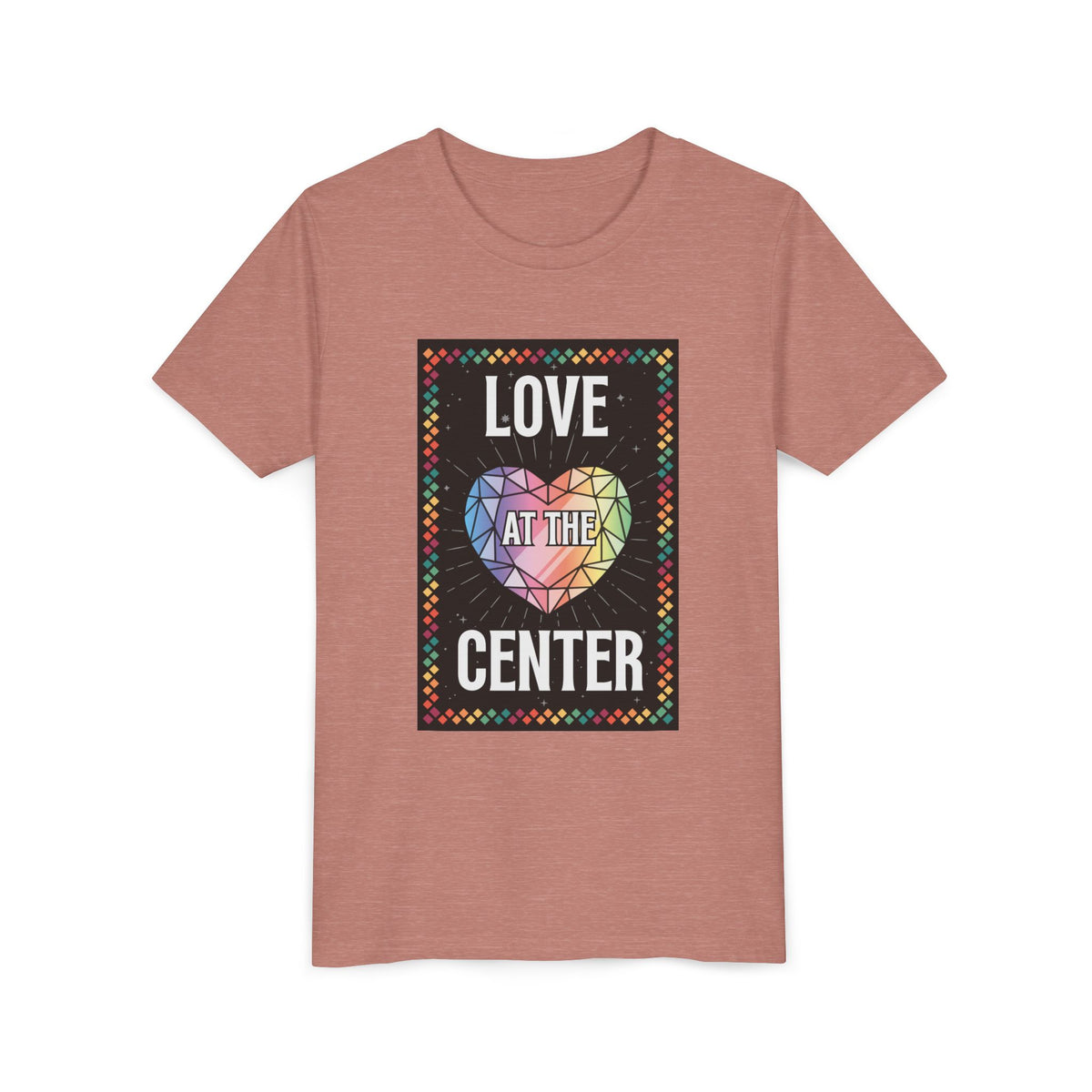 Love at the Center - Youth Short Sleeve Tee