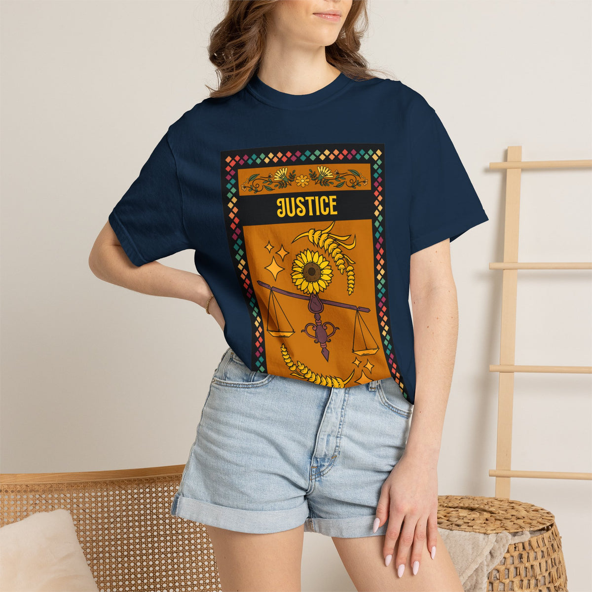 Justice - Unisex Garment-Dyed T-shirt