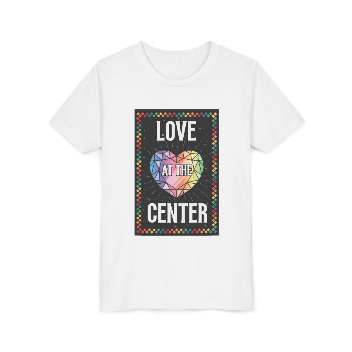 Love at the Center - Youth Short Sleeve Tee