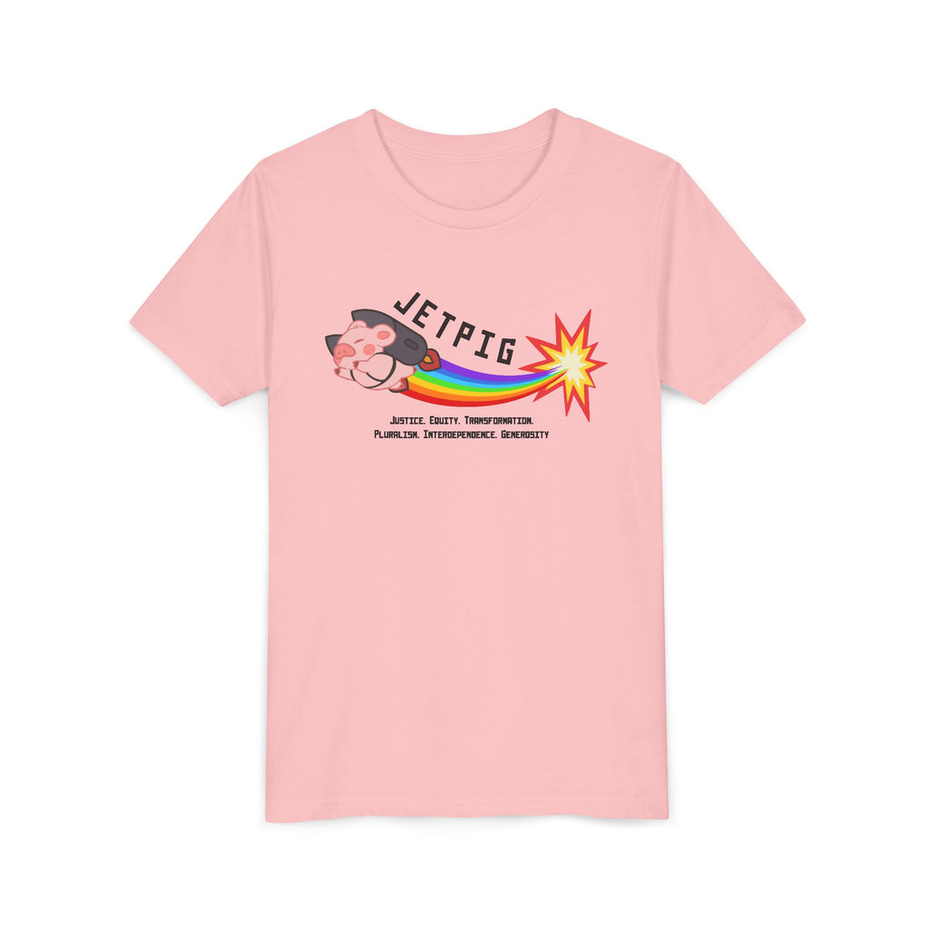 JETPIG Rainbow Blast - Youth Short Sleeve Tee