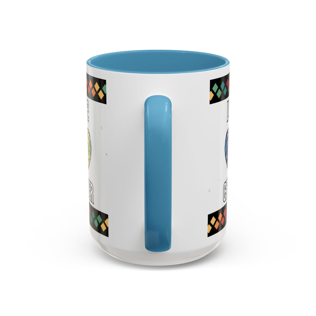Love at the Center Accent Coffee Mug (11, 15oz)