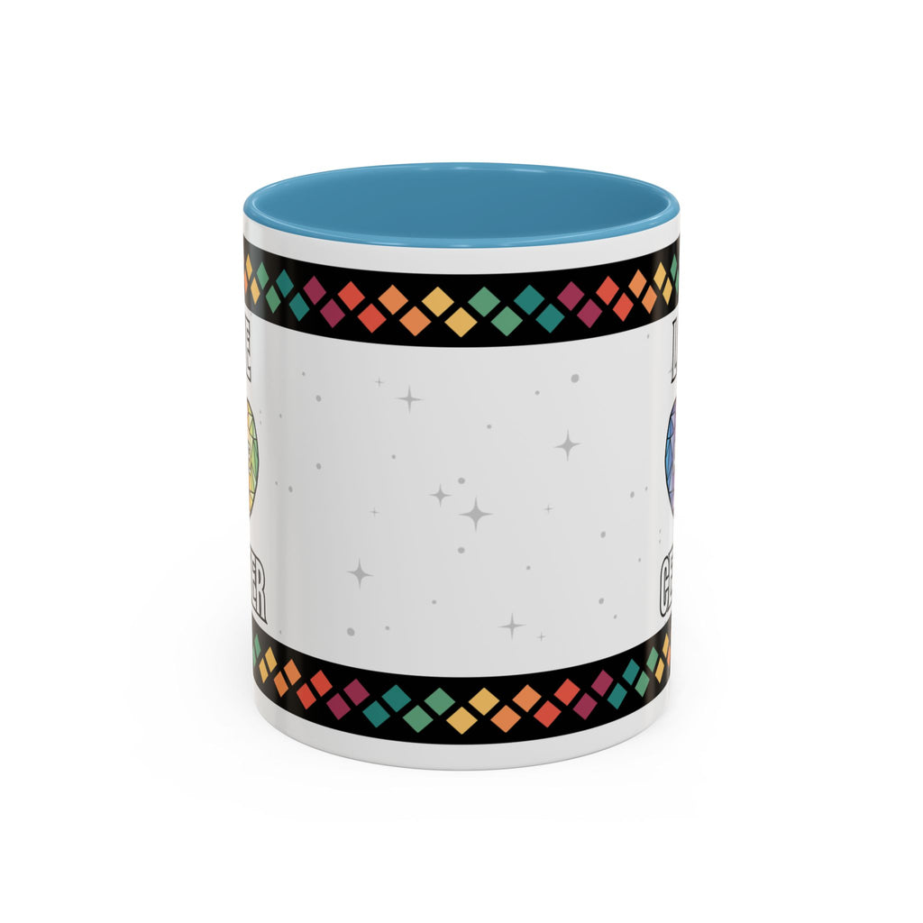 Love at the Center Accent Coffee Mug (11, 15oz)