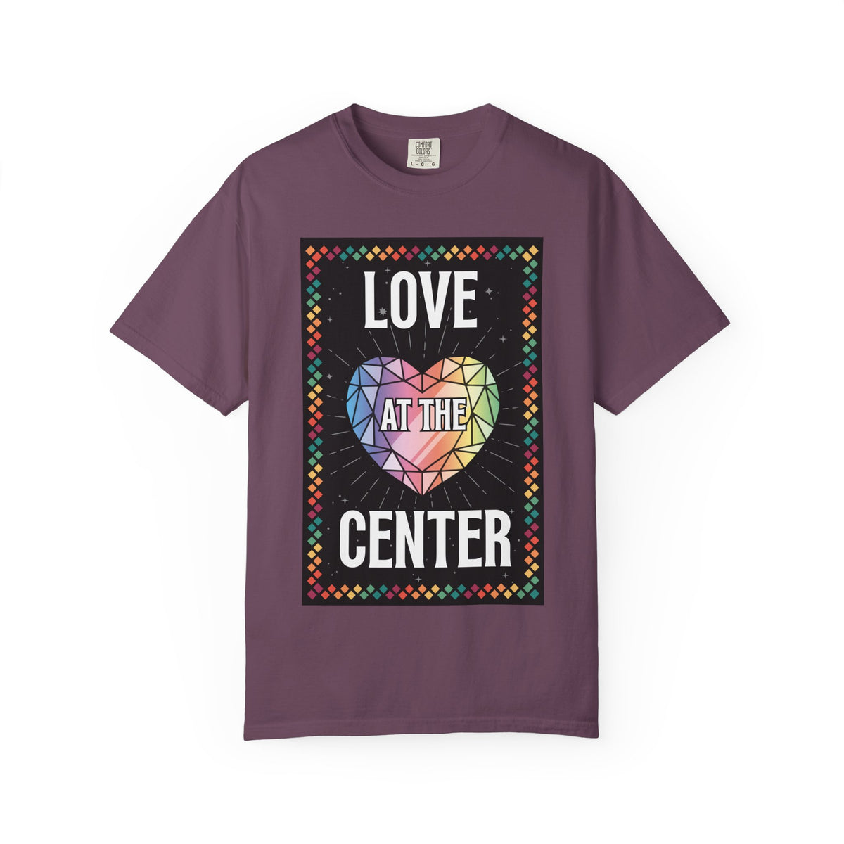 Love - Unisex Garment-Dyed T-shirt