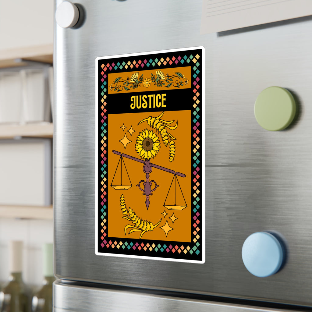 Justice Kiss-Cut Vinyl Decals