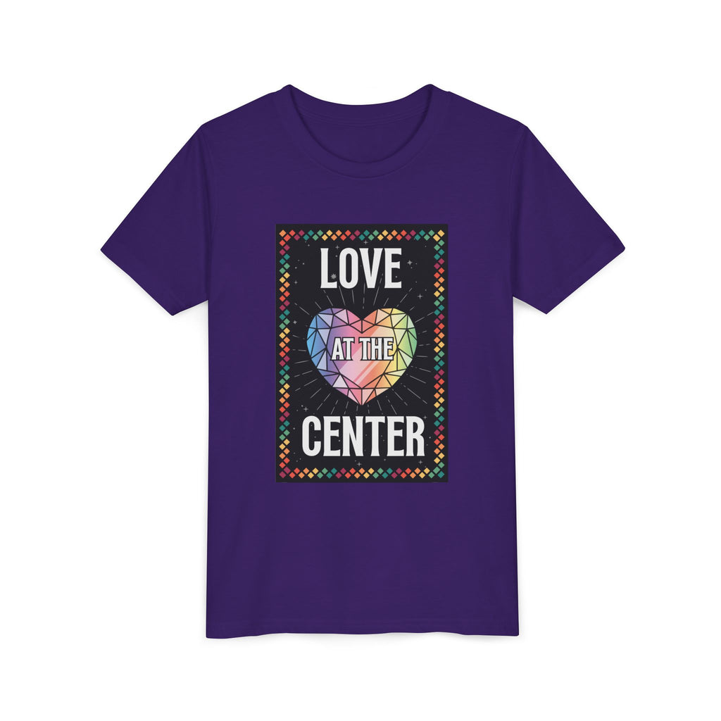 Love at the Center - Youth Short Sleeve Tee
