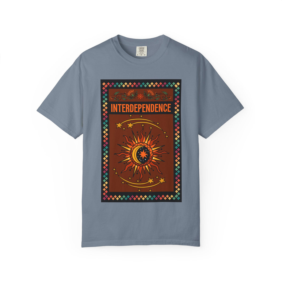 Interdependence - Unisex Garment-Dyed T-shirt