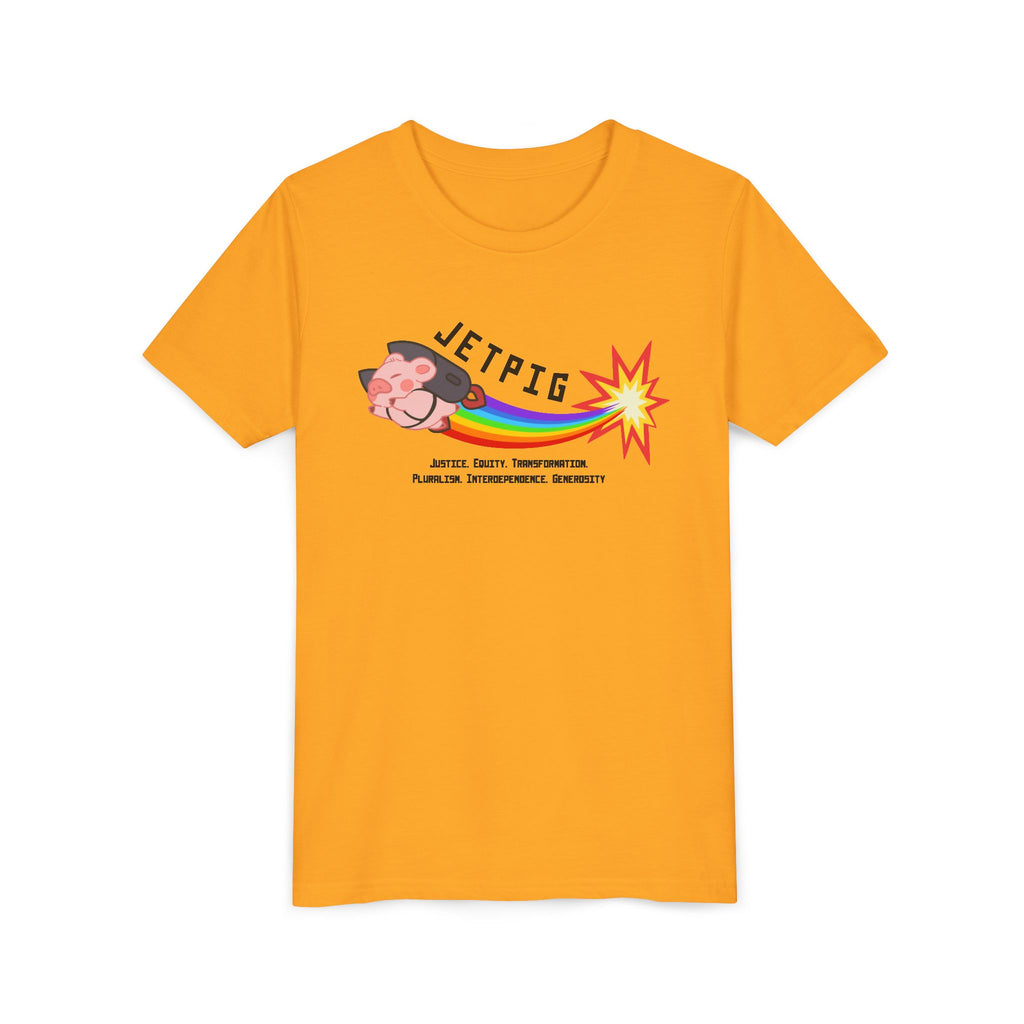 JETPIG Rainbow Blast - Youth Short Sleeve Tee