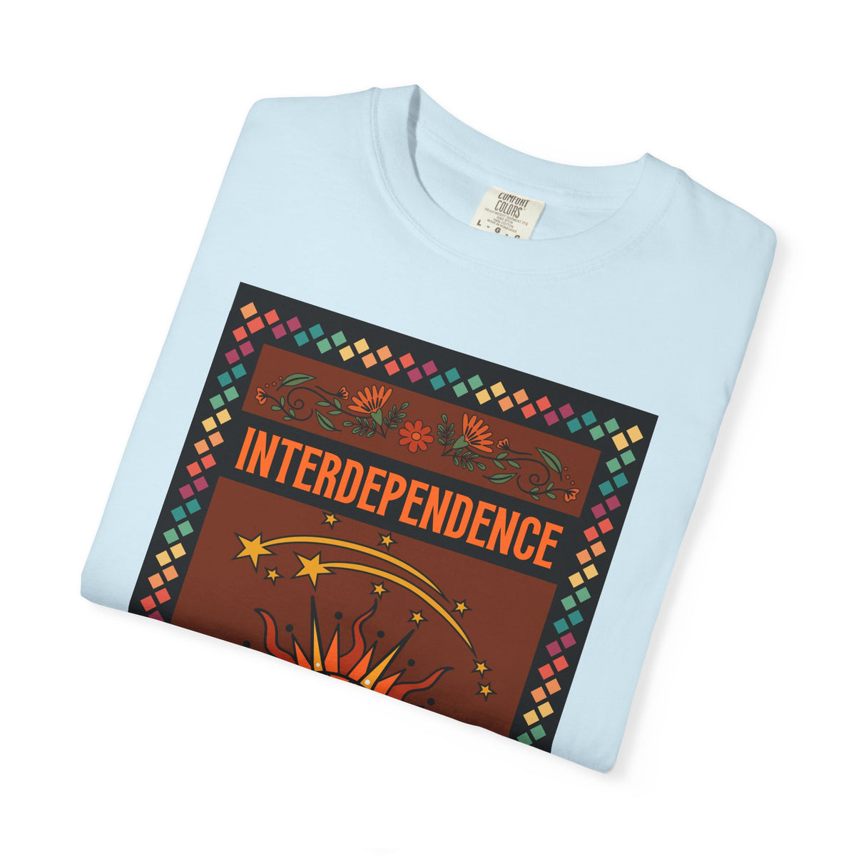 Interdependence - Unisex Garment-Dyed T-shirt