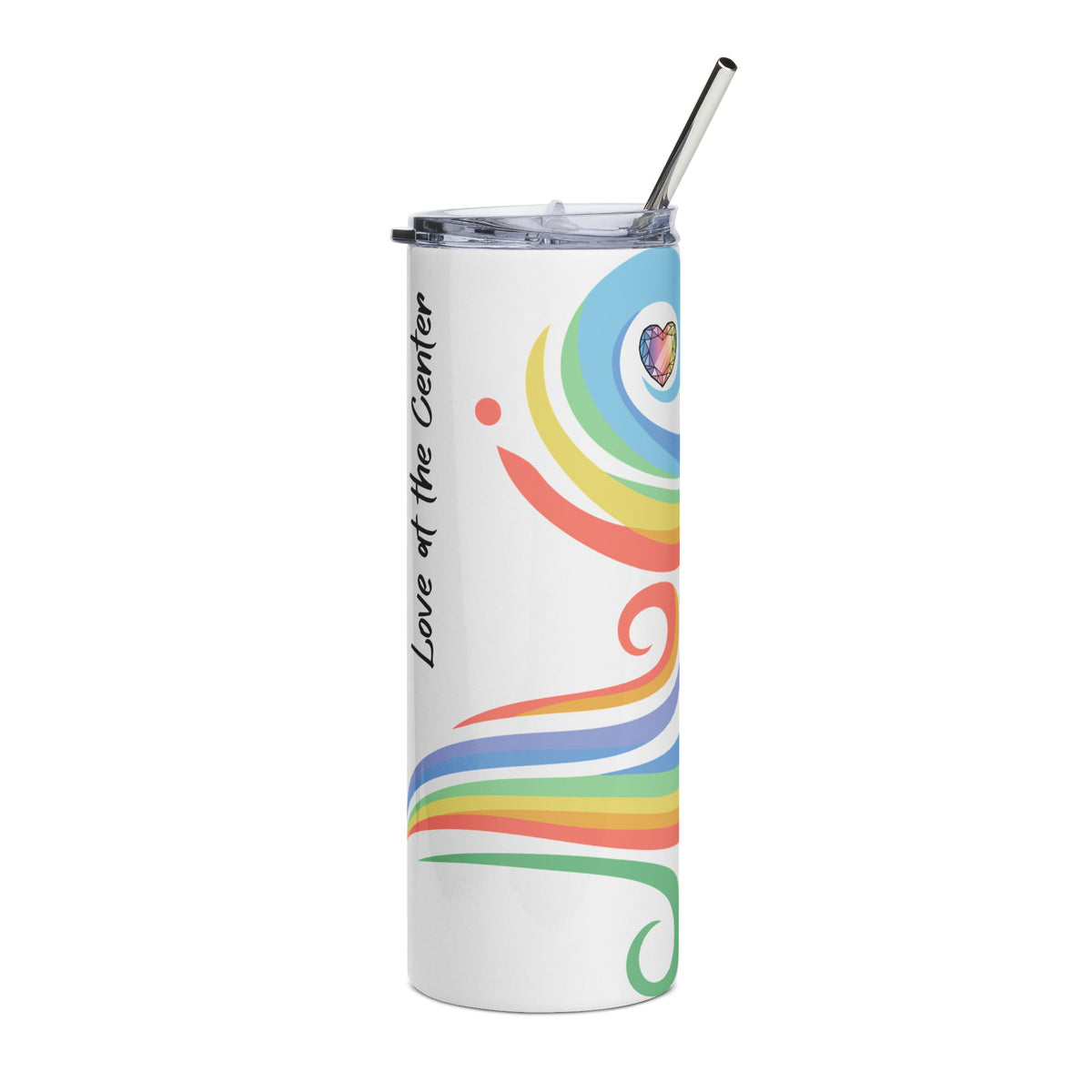 Swirling Love - Stainless Steel Tumbler, 20oz