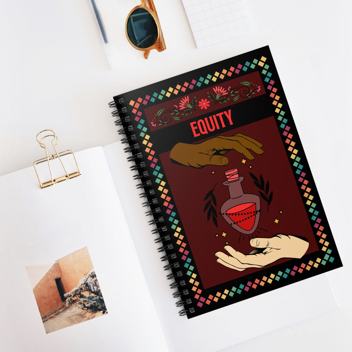 Equity - Spiral Notebook (Ruled Line)
