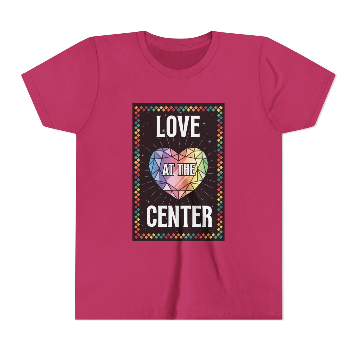 Love at the Center - Youth Short Sleeve Tee