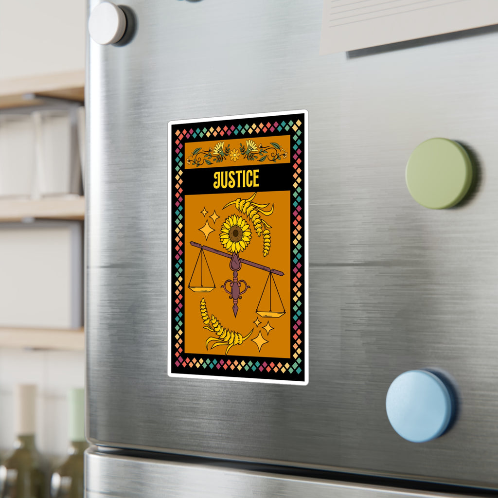 Justice Kiss-Cut Vinyl Decals