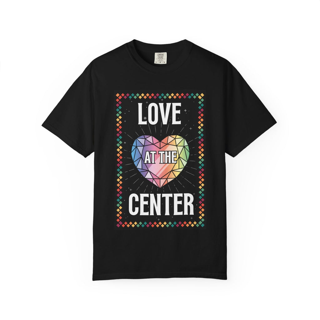 Love - Unisex Garment-Dyed T-shirt