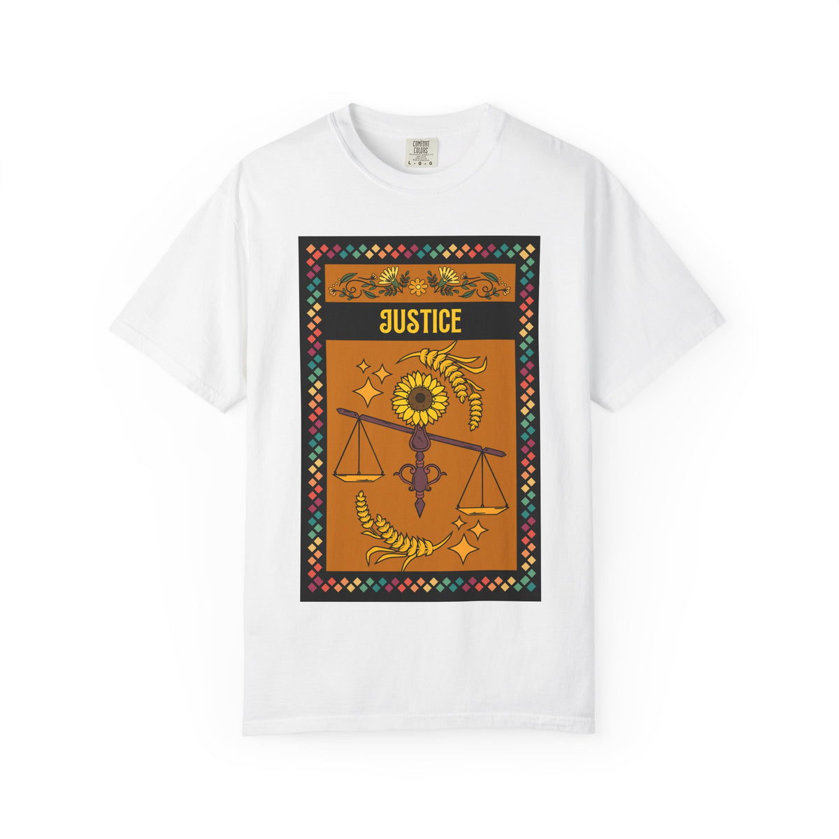 Justice - Unisex Garment-Dyed T-shirt