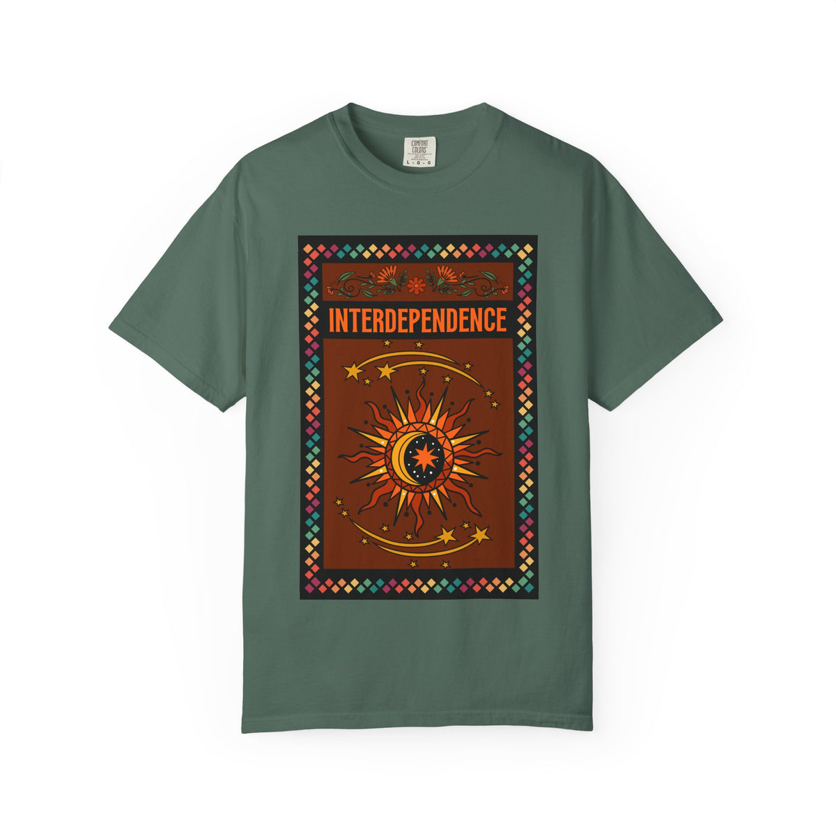 Interdependence - Unisex Garment-Dyed T-shirt