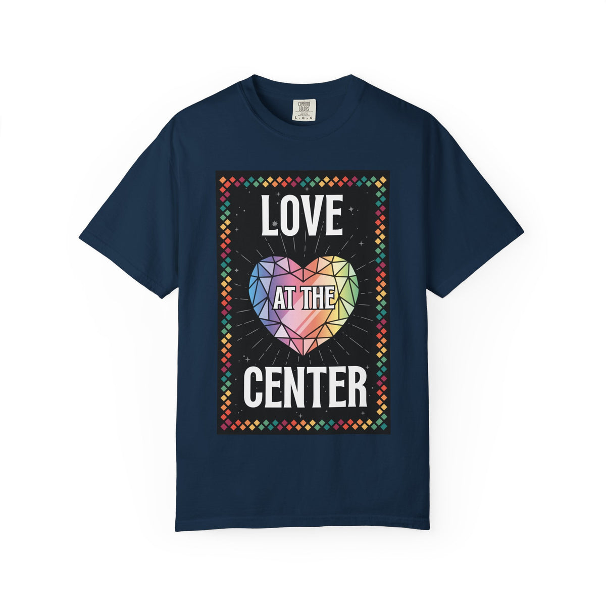 Love - Unisex Garment-Dyed T-shirt