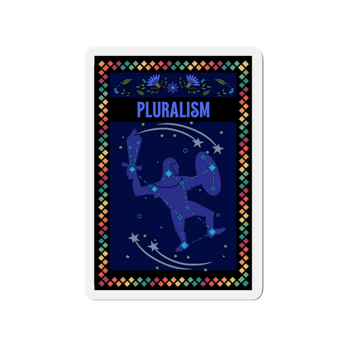 Pluralism - Die-Cut Magnets
