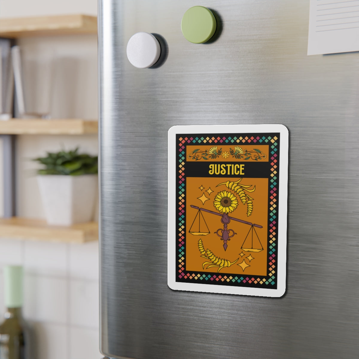 Justice - Die-Cut Magnets