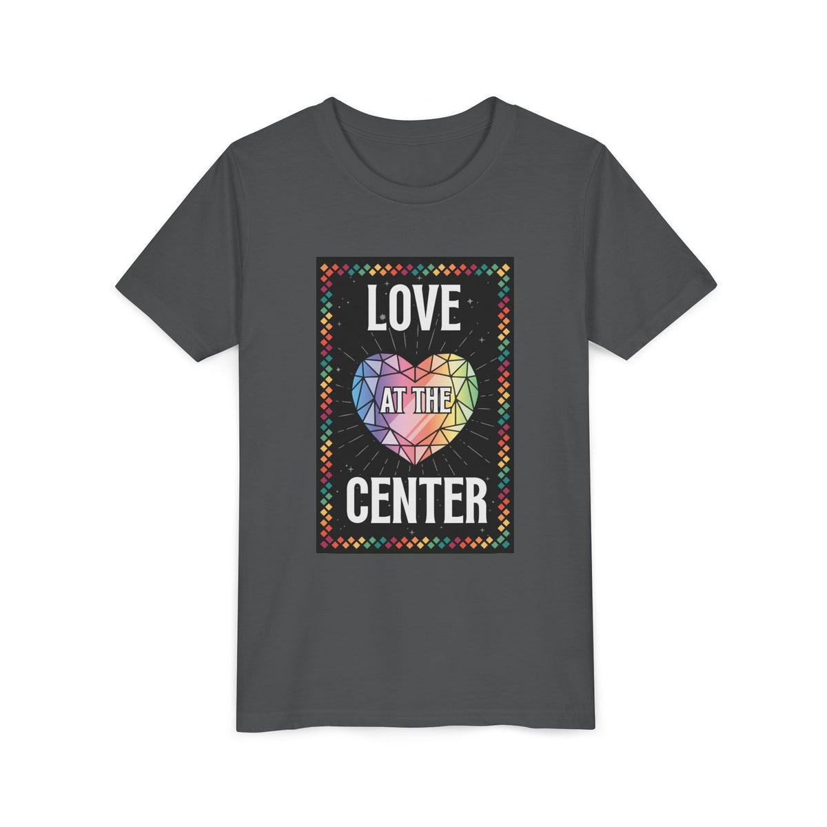 Love at the Center - Youth Short Sleeve Tee