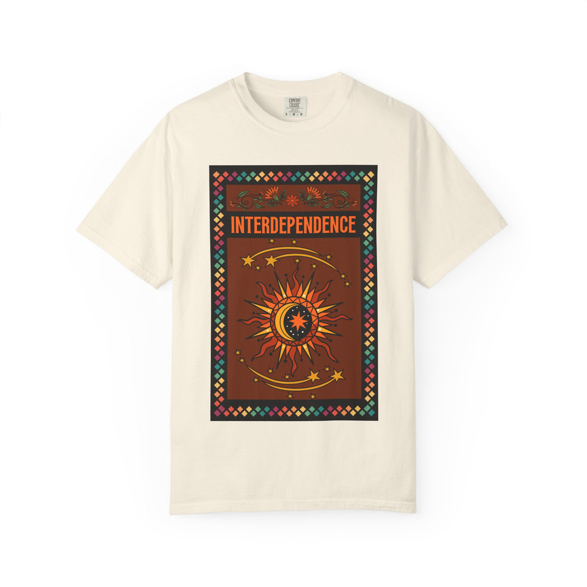 Interdependence - Unisex Garment-Dyed T-shirt