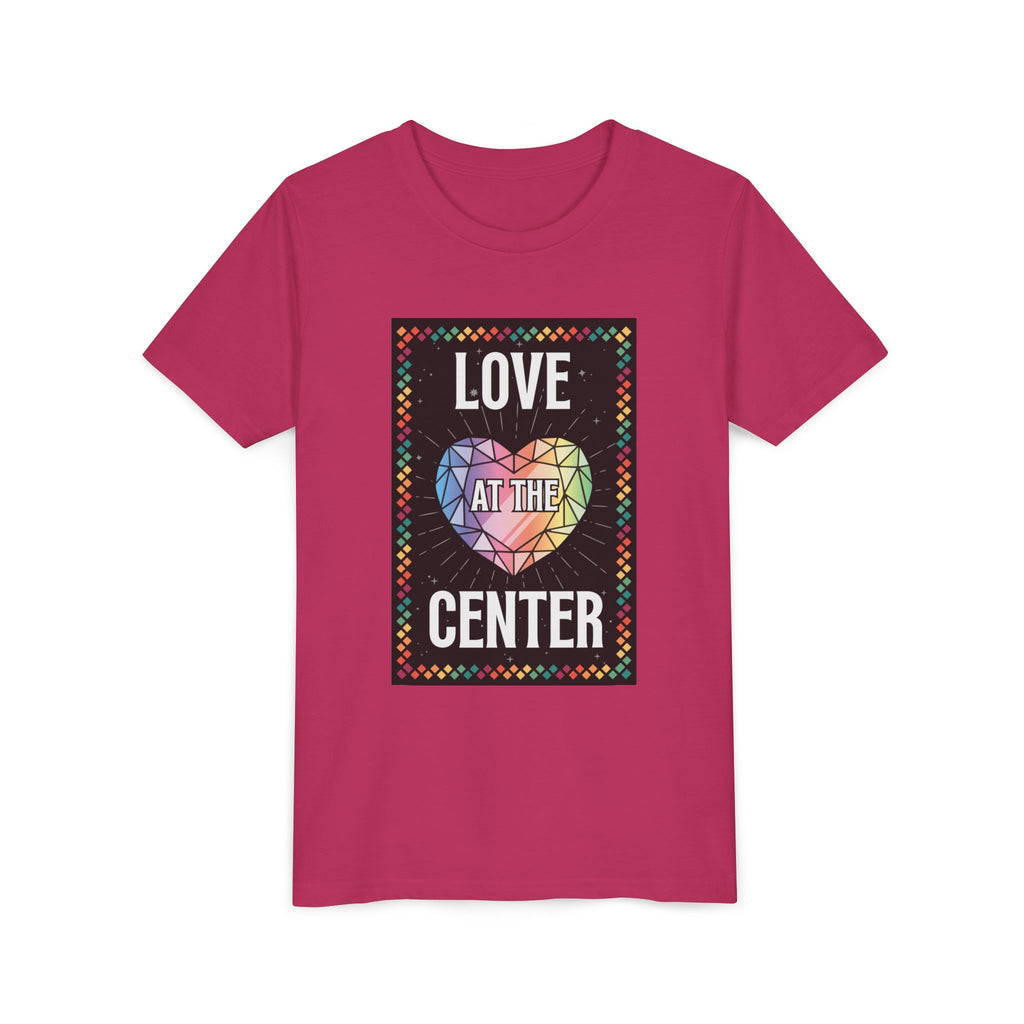 Love at the Center - Youth Short Sleeve Tee