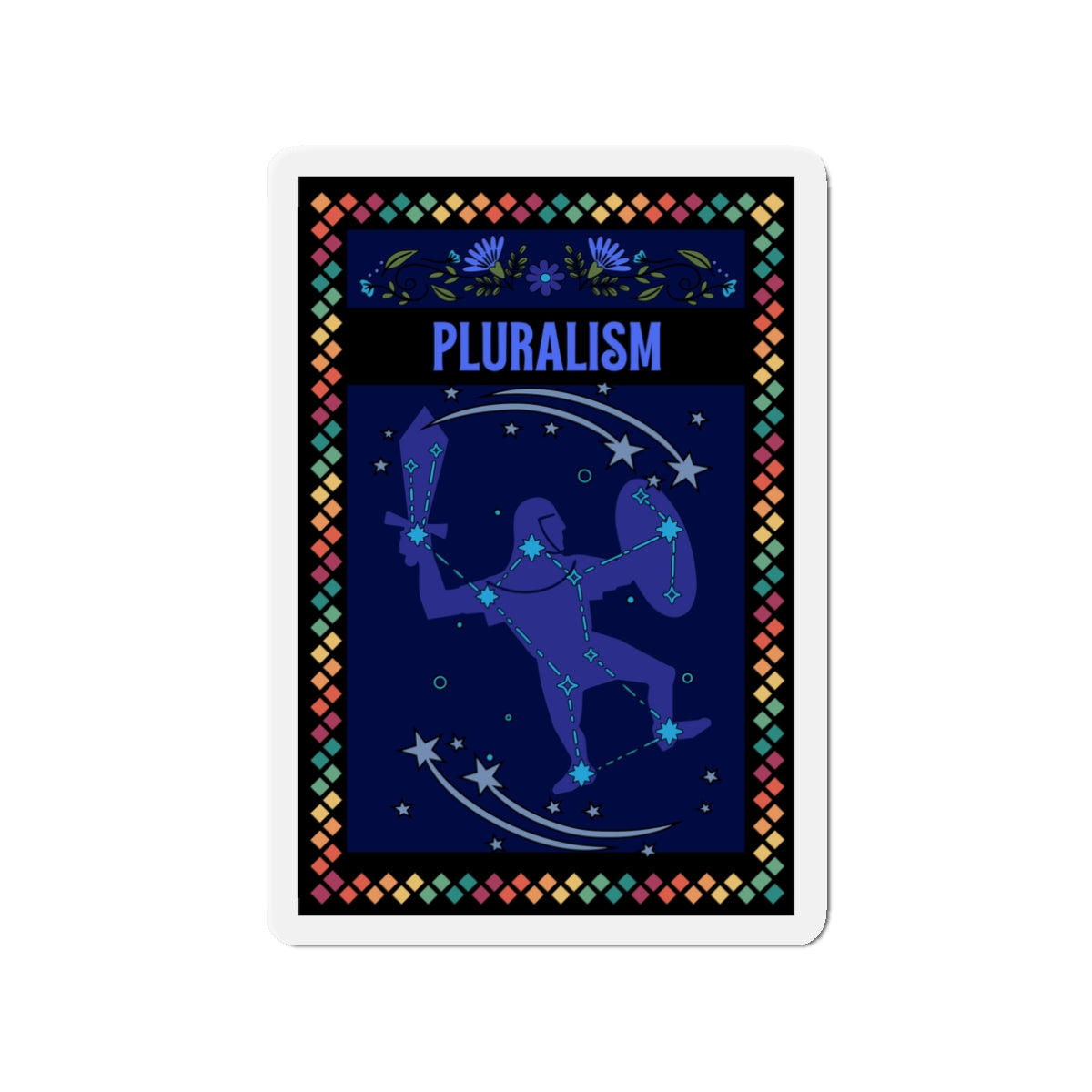 Pluralism - Die-Cut Magnets
