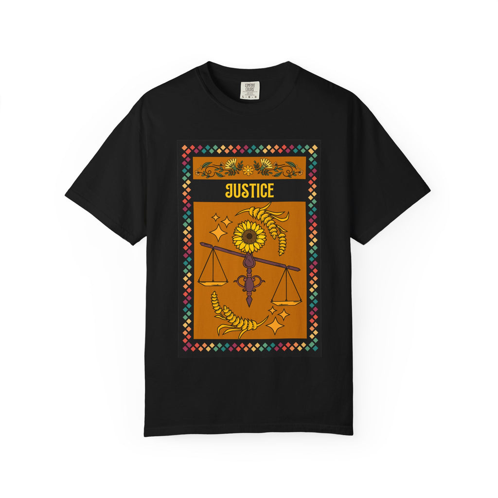 Justice - Unisex Garment-Dyed T-shirt