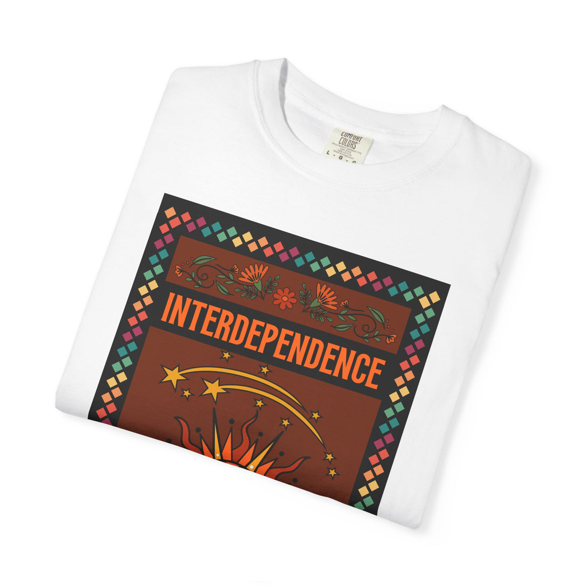 Interdependence - Unisex Garment-Dyed T-shirt